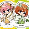 The Quintessential Quintuplets Trading Acrylic Stand Miko Ver. (Set of 5) (Anime Toy)