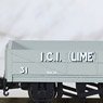 (OO-9) RNAD Rebuilt Open Wagon `ICI Buxton Lime` (Model Train)