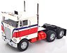 Peterbilt 352 Pacemaker 1977-1979 White / Red / Blue (Diecast Car)