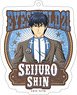 TV Animation [Eyeshield 21] [Especially Illustrated] Acrylic Key Ring [Western Style Ver.] (3) Seijuro Shin (Anime Toy)