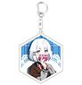 The Detective Is Already Dead Acrylic Key Ring Siesta Valentine Ver. (Anime Toy)