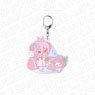 Welcome to Demon School! Iruma-kun x Sanrio Characters Big Key Ring Alice Asmodeus x My Melody (Anime Toy)