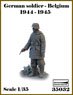 WW2 German Soldier Belgium 1944-1945 35032 (Plastic model)