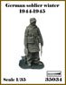 WWII ドイツ 冬季装備の兵士1944-1945＃1 地雷を持つ兵士 (1体入) (プラモデル)