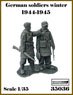 WW2 German Soldier Winter 1944-1945 35036 (Plastic model)