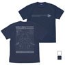 Mobile Suit Z Gundam [Especially Illustrated] Waverider T-Shirt Slate L (Anime Toy)