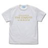 The Idolm@ster Series The Idolm@ster Five Stars!!!!! T-Shirt White S (Anime Toy)