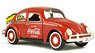 1966 Volkswagen Beetle `Coca-Cola` w/Rear Luggage Rack & Bottle Case (Diecast Car)