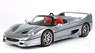 Ferrari F50 Coupe 1995 Spider Version Titanium Grey 740 (without Case) (Diecast Car)