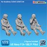 US Navy F/A-18E/F Pilot Set (for Academy) (Plastic model)