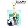 Obey Me! [Especially Illustrated] Satan Valentine Phantom Thief Ver. Big Acrylic Key Ring (Anime Toy)
