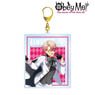 Obey Me! [Especially Illustrated] Asmodeus Valentine Phantom Thief Ver. Big Acrylic Key Ring (Anime Toy)