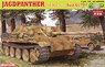 WWII German Jagdpanther Sd.Kfz.173 Ausf.G1 Zimmerit w/Magic Tracks & Aluminum Gun Barrel (Plastic model)