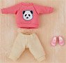 Nendoroid Doll Outfit Set: Sweatshirt and Sweatpants (Pink) (PVC Figure)