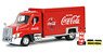 Beverage Delivery Truck `Coca-Cola` w/Bottle Case & Hand Cart (Diecast Car)