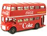ロンドン ダブルデッカー バス `コカ・コーラ` (ミニカー)