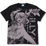 Fate/kaleid liner プリズマ☆イリヤ イリヤ オールプリントTシャツ Ver.2.0 BLACK M (キャラクターグッズ)