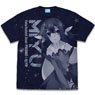 Fate/kaleid liner Prisma Illya 2wei Herz! Miyu All Print T-Shirt Ver.2.0 Navy M (Anime Toy)