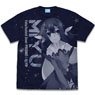 Fate/kaleid liner Prisma Illya 2wei Herz! Miyu All Print T-Shirt Ver.2.0 Navy XL (Anime Toy)