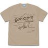 [Laid-Back Camp] Rin Solo Camp T-Shirt Light Beige S (Anime Toy)