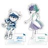 Detective Conan Pencil Art Acrylic Stand Collection Vol.4 Conan Edogawa & Ai Haibara (Anime Toy)
