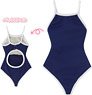 AZO2 Competitive Swimsuit (Navy x White) (Fashion Doll)
