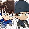 Detective Conan Fight! Acrylic Key Ring Collection (Set of 8) (Anime Toy)