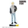 Banana Fish meagratia Collaboration [Especially Illustrated] Ash Lynx Casual Wear Ver. Big Acrylic Stand (Anime Toy)