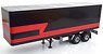 Truck Trailer Black / Red (Diecast Car)