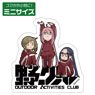 [Laid-Back Camp] Outdoor Activities Club Mini Sticker (Anime Toy)