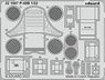 Photo-Etched Parts for P-40B (for Great Wall Hobby) (Plastic model)