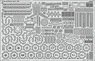 Photo-Etched Parts for USS Missouri BB-63 Part 2 (for Hobby Boss) (Plastic model)