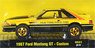 1987 Ford Mustang GT Custom - Pearl Yellow, PMS 012 C Pearl (Chase Car) (Diecast Car)