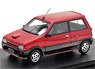 Daihatsu Mira Turbo TR-XX (1985) Two-tone Red / Black (Diecast Car)