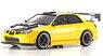 ASC MA-020S-N Subaru Impreza WRX with Aero Kit and CFRP hood Metallic Yellow (RC Model)