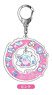 Yuratto Acrylic Key Ring Kirby Sweet Dreams 01 Pink YAK (Anime Toy)