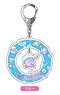 Yuratto Acrylic Key Ring Kirby Sweet Dreams 03 Blue YAK (Anime Toy)