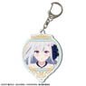 The Magical Revolution of the Reincarnated Princess and the Genius Young Lady Acrylic Key Ring Design 07 (Euphyllia Magenta/B) (Anime Toy)