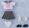 Nendoroid Doll Outfit Set: Short-Sleeved Sailor Outfit (Gray) (PVC Figure)