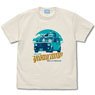 [Laid-Back Camp] Yurucamp Car T-Shirt Sakura & Nadeshiko & Rin Ver2.0 Vanilla White XL (Anime Toy)