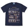 『ゆるキャン△』 志摩リンのキャンプ講座 Tシャツ Ver2.0 INDIGO XL (キャラクターグッズ)
