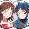 Hologram Can Badge (65mm) [Rent-A-Girlfriend] 01 Akihabara Date Ver. Box (Especially Illustrated) (Set of 5) (Anime Toy)