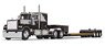 Mack Super-Liner with 60` Flat Top Sleeper & Fontaine Renegade LXT40 Lowboy Trailer with Flip Axle (Diecast Car)