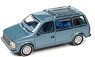 World Best Mam 1984 Dodge Caravan Blue Metallic w/Trading Card (Diecast Car)