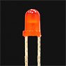 High Brightness LED Red 3mm (Set of 6) (Material)