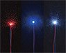 Corded Chip LED Red/Blue/White Mix 3mm (Set of 6) (Material)