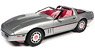 1986 Chevy Corvette Barbie Silver / Barbie Pink (Diecast Car)