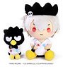 Hypnosis Mic Sanrio Nakayoku Edit Plush Set Samatoki Aohitsugi x Bad Badtz-Maru (Anime Toy)