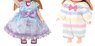 Clothes Licca LW-21 Miki & Maki Dress Set Dreamy dresses & Pyjamas (Licca-chan)