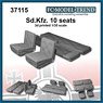 Sdkfz 10 Demag, Seats (for 1-Car) (Plastic model)